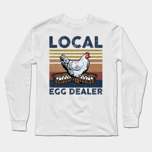 Local Egg Dealer - Cute Egg Breakfast Friend Long Sleeve T-Shirt